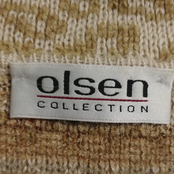 Olsen Patterned Cowl Neck Sweater - Picture 4 of 4